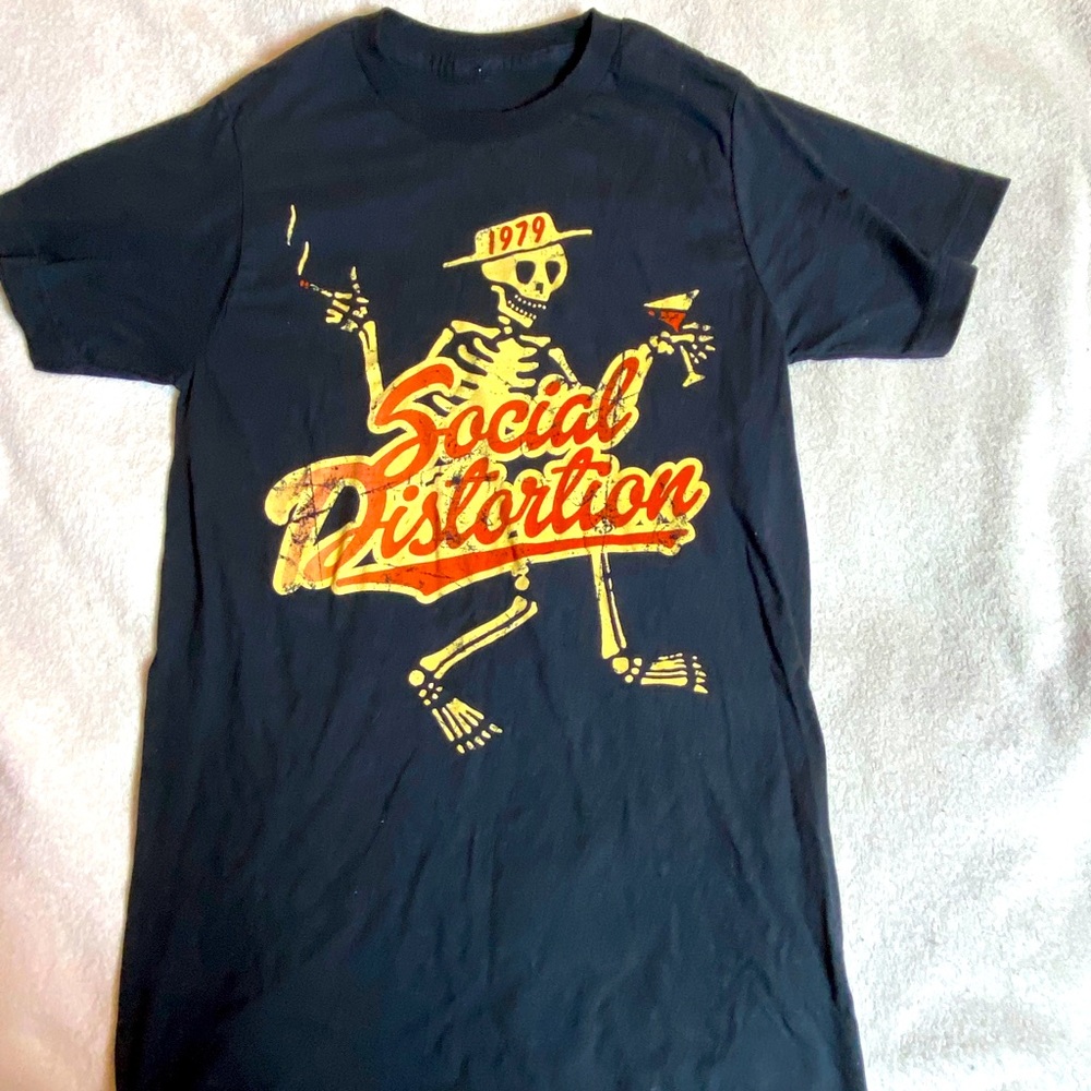 Social distortion vintage concert tee 1979